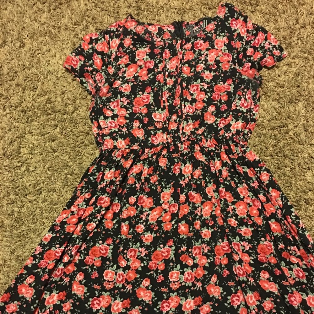 Floral mini dress